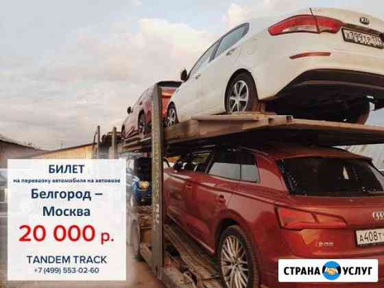 Перевозка автомобилей на автовозе по РФ и Европе Белгород