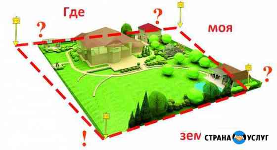 Геодезические работы (вынос точек границы участка) Иваново