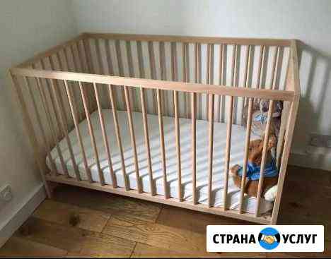 Кроватка напрокат +матрас+ борты. Привезу Севастополь