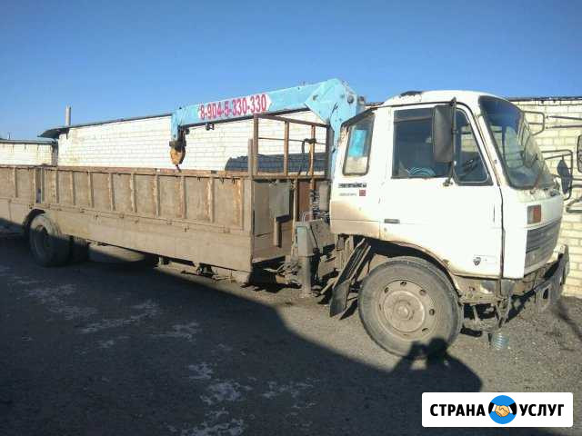 Услуги манипулятор эвакуатор длина кузова 8.8м стр Белгород - изображение 1