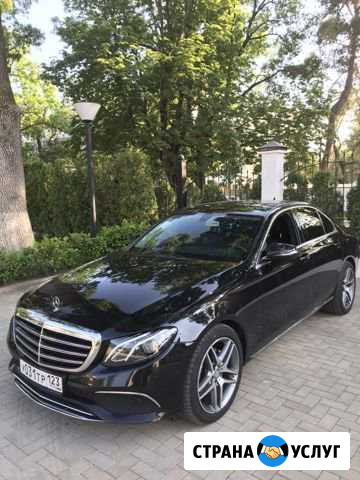 Аренда Мерседес Бенц Е класс W213 Геленджик - изображение 1