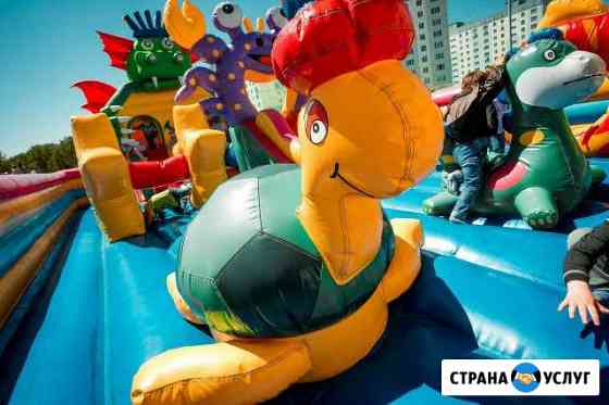 Детские надувные батуты в аренду/прокат Новосибирск