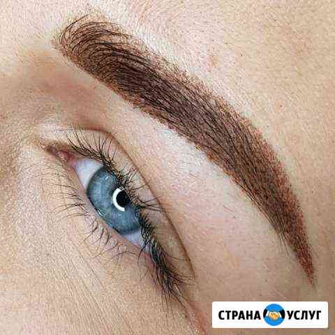 Перманентный макияж (татуаж бровей, век, губ) Кемерово