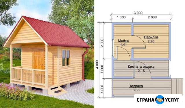 Бани, дачи, бытовки Тюмень - изображение 1