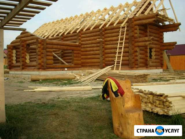 Монтаж сруба кровли Березники - изображение 1