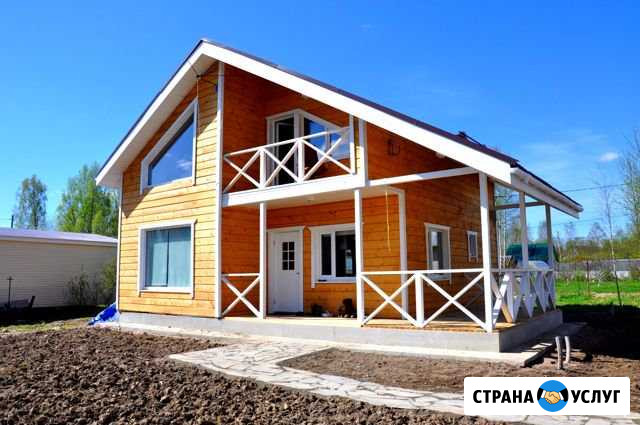 Строим каркасные деревянные дома из бруса 6х8 и др Варениковская - изображение 1