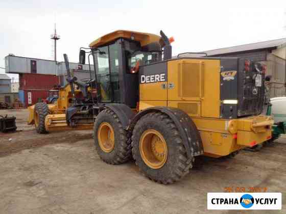 Аренда автогрейдера john deere70G Волгоград