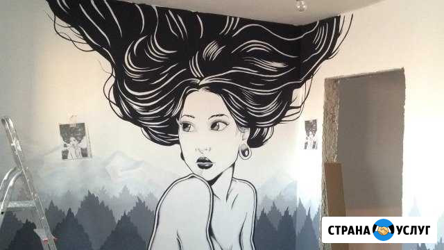 Роспись стен Новосибирск - изображение 1