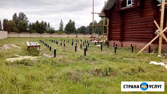 Винтовые сваи монтаж свайный фундамент под ключ Бурмакино - изображение 1
