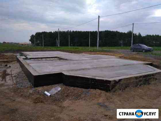 Фундамент. Фундаментные работы. Монолит. Ростверк Ноябрьск