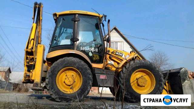 Услуги погрузчика-экскаватора Бердск - изображение 1