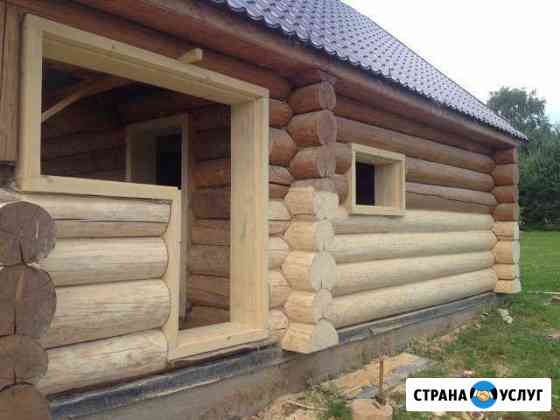 Конопатка, шлифовка, «теплый шов» Владимир
