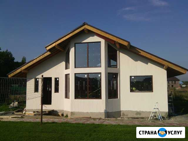 Фасадная штукатурка, мокрый фасад Санкт-Петербург - изображение 1