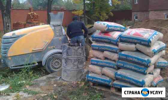 Механизированная Полусухая стяжка пола за 1 день Реутов
