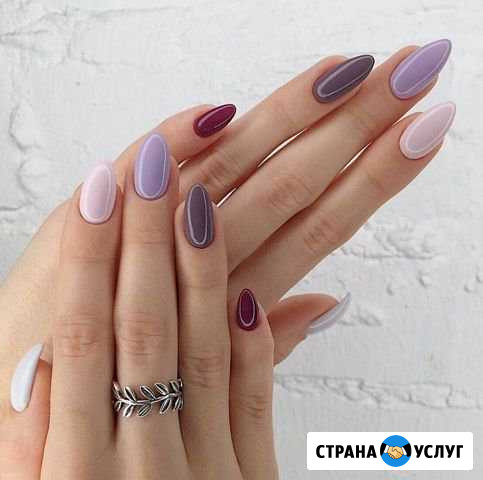 Маникюр, наращивание ногтей, покрытие шеллак Елец - изображение 1