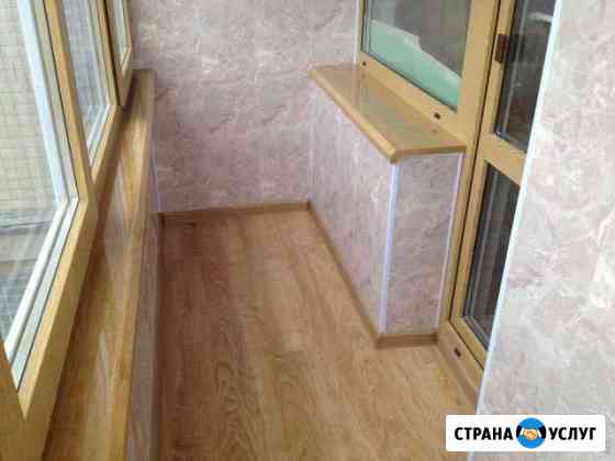 Балкон под ключ. Остекление, утепление, отделка Пенза