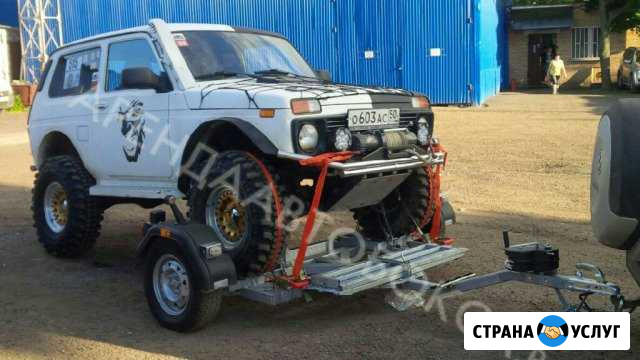 Прокат подкатной тележки для эвакуации с номерами Москва - изображение 1