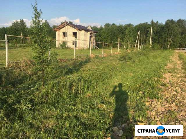 Покос травы Вырубка деревьев Ландшафт Великий Новгород - изображение 1
