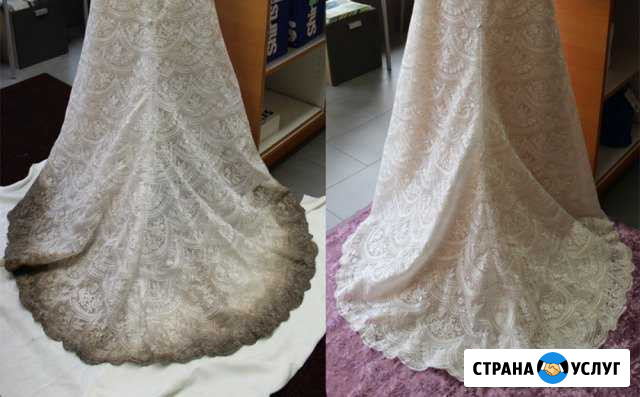 Химчистка свадебных, выпускных платьев +отпаривани Воронеж - изображение 1