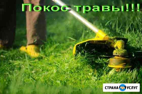 Покос травы Тамбов