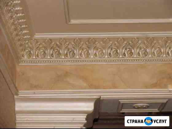 Лепнина из гипса, монтаж лепнины Москва
