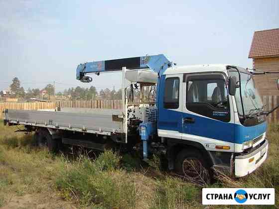 Услуги манипулятора 5x2.10 борт 5т. стрела 3 т Краснодар