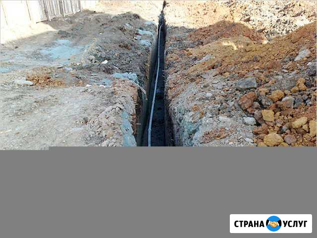 Замена водопровода, прокол под дорогой Кропоткин - изображение 1