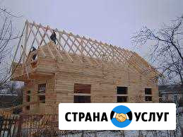 Сборка бань.домов из бруса и сруба Омск - изображение 1