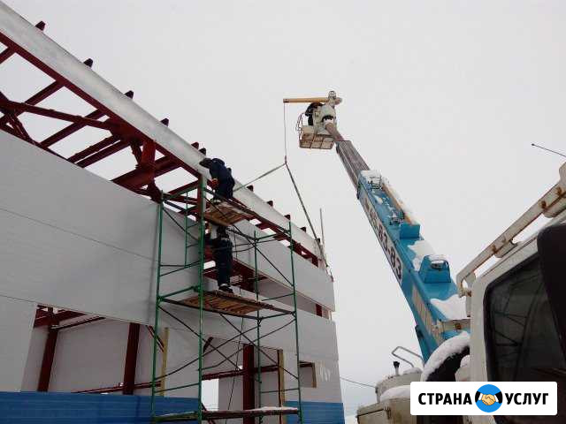 Услуги. аренда автовышек 16-23метра. автокрана Оренбург - изображение 1