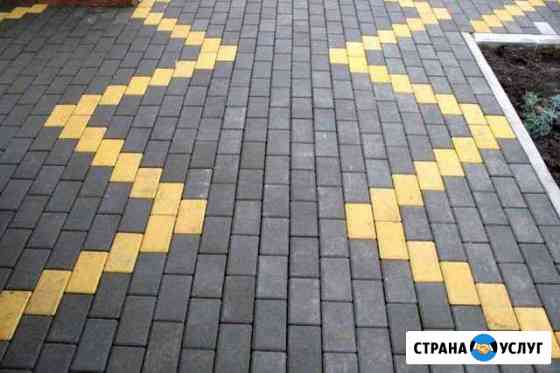 Укладка тротуарной плитки Москва
