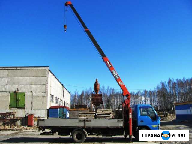 Услуги манипулятора 3тн, 5тн, 10тн, 15тн Нижний Новгород - изображение 1