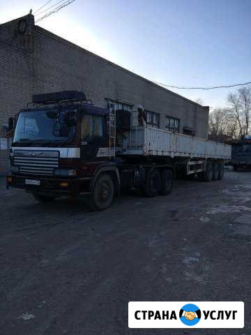 Полуприцеп бортовой 13,5 м до 60тон., трал до 60т Хабаровск - изображение 1