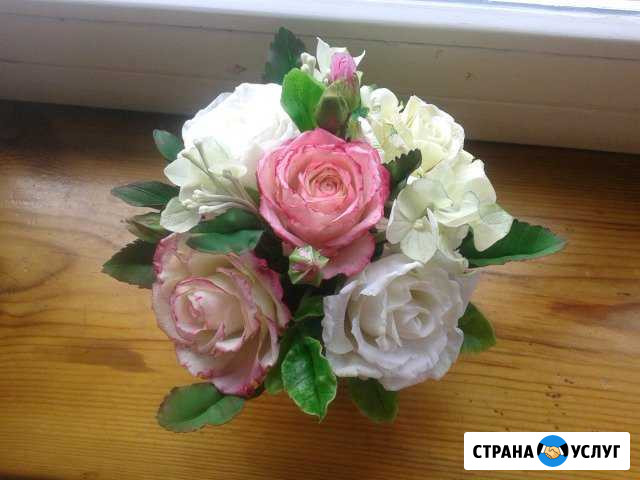 Керамическая флористика (цветы из полемерной глины Можайск - изображение 1