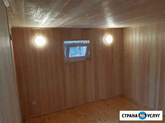 Бани. Веранды. Монтаж вагонки Барнаул