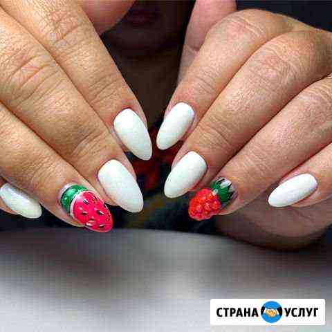 Наращивание ногтей, маникюр, педикюр Казань