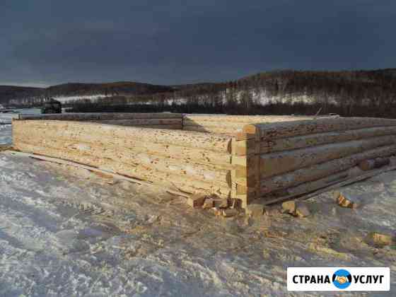 Срубы из сосны на заказ Челябинск