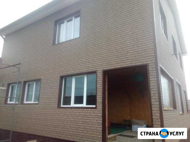 Строительство домов из дерева, блоков. срубы Уфа - изображение 1