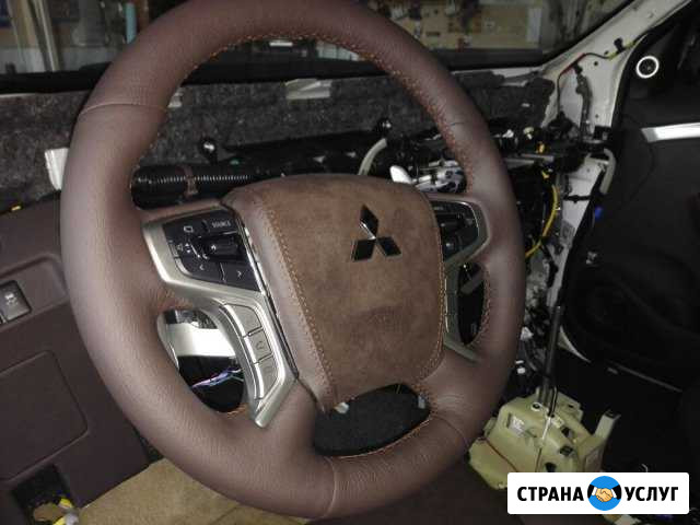 Перетяжка руля.Пошив салона.Ремонт сидений Чебоксары - изображение 1