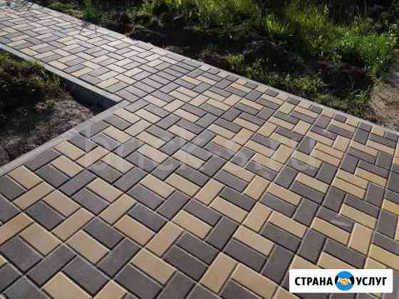 Укладка тротуарной плитки,асфальтирование Ростов-на-Дону