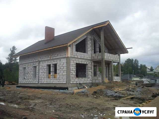 Строительство, монолитные дома, фундаменты Рябово - изображение 1