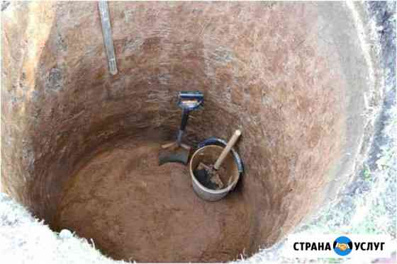 Копка колодцев, септиков, выгребных ям, траншей Кострома