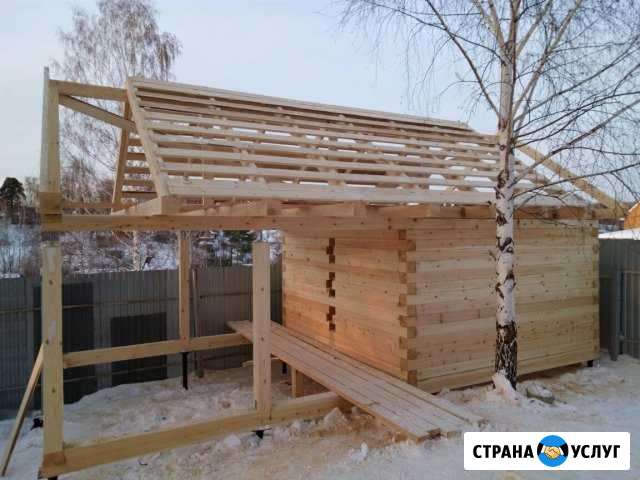 Строительство домов дачь бань Томск - изображение 1