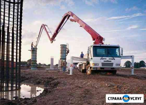 Аренда автобетононасоса. Высота подачи до 37 метро Тверь