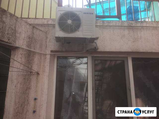 Монтаж и обслуживание бытовых кондиционеров, чистк Евпатория - изображение 1