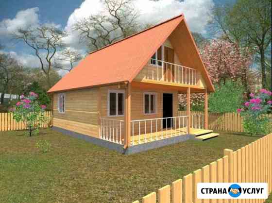 Дома и бани из проф. бруса в т.ч. каркасные Великий Новгород