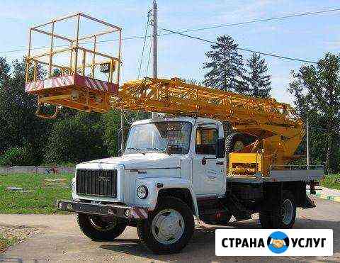 Автовышка аренда услуги спецтехники Агп, телескоп Нижнекамск