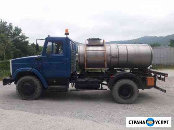 Доставка питьевой воды водовозкой Геленджик