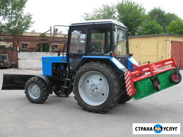 Мтз-82 с щеткой, отвалом Оренбург - изображение 1