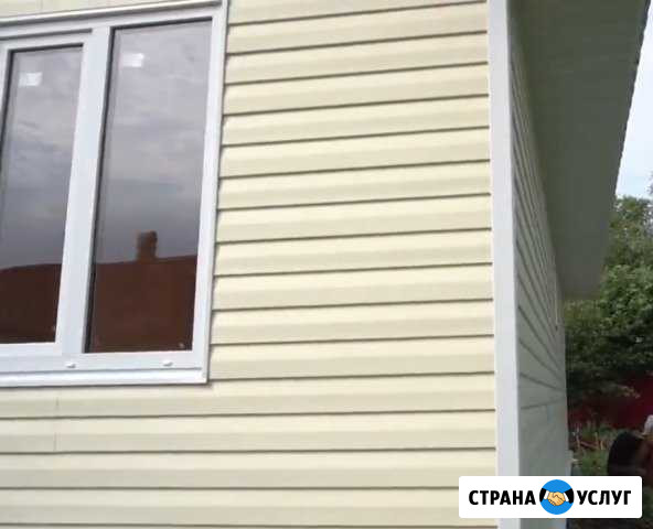 Монтаж сайдинга вагонкои и имитации бруса, крыши Ногинск - изображение 1