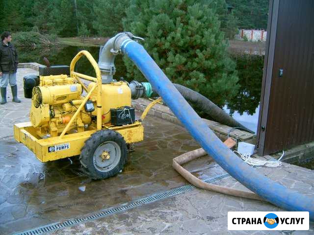 Аренда мощных насосов и мотопомп для откачки воды Волгоград - изображение 1